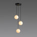 Alabaster Balls Cluster Chandelier.