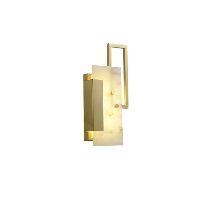 Althea Alabaster Wall Sconce-DWHOME