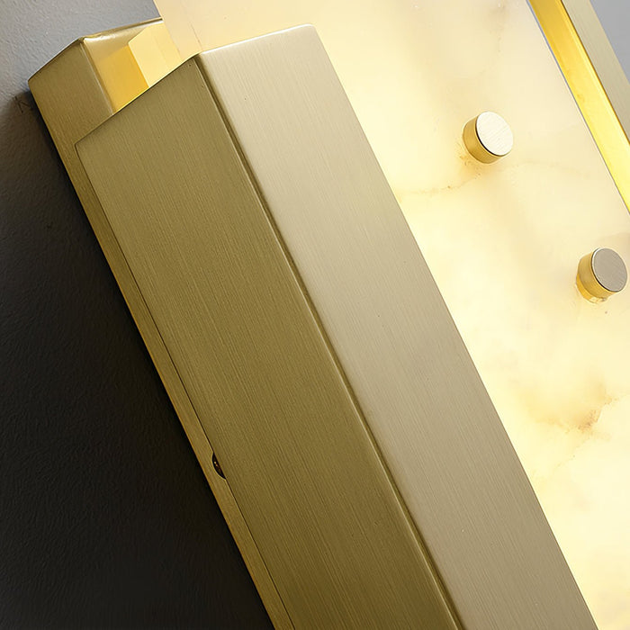 Althea Alabaster Wall Sconce-DWHOME