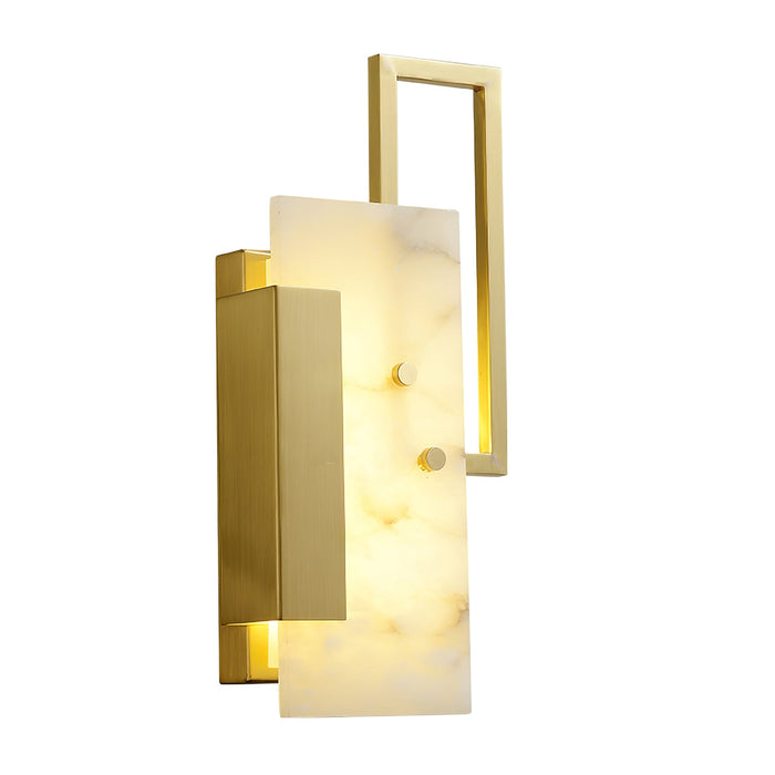 Althea Alabaster Wall Sconce-DWHOME