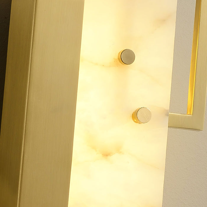 Althea Alabaster Wall Sconce-DWHOME
