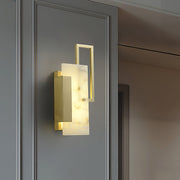 Althea Alabaster Wall Sconce-DWHOME