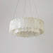 Alabaster Cascade Tiered Chandelier.