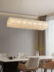 Alabaster Cascade Tiered Chandelier-DWHOME