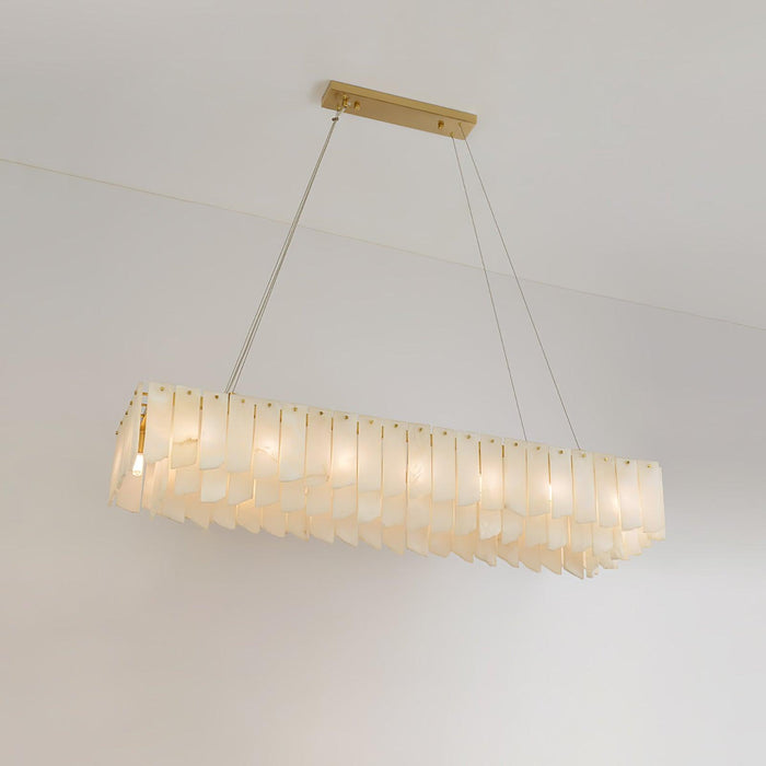 Alabaster Cascade Tiered Chandelier - Vakkerlight