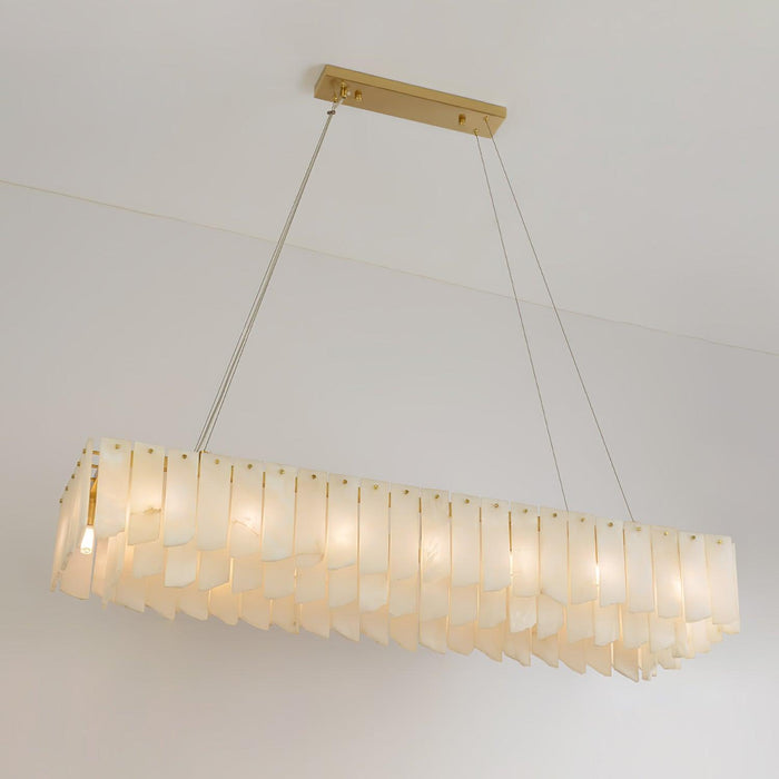 Alabaster Cascade Tiered Chandelier - DWHOME