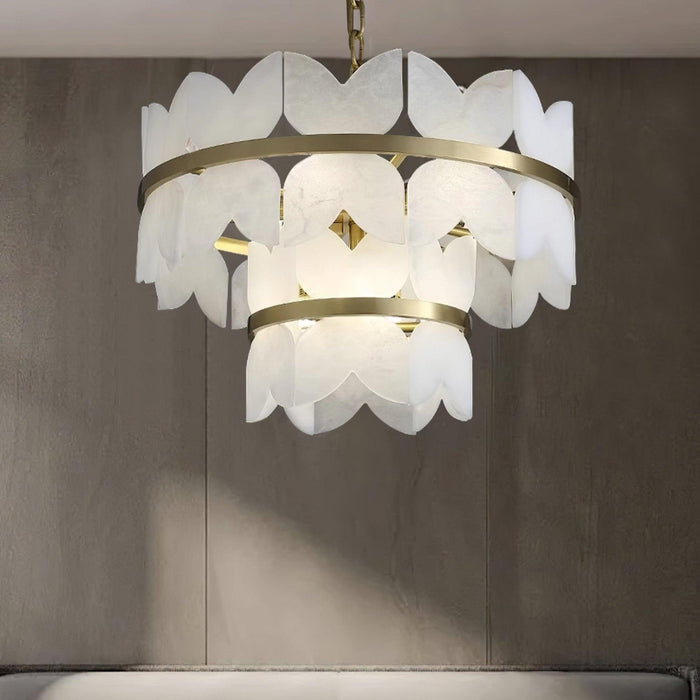 Alabaster Cloudscape Chandelier - DWHOME