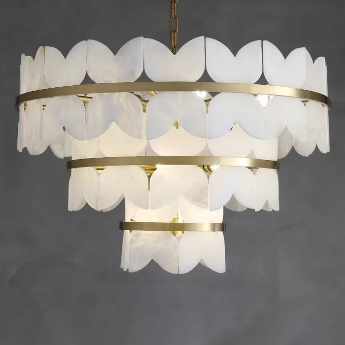 Alabaster Cloudscape Chandelier - DWHOME