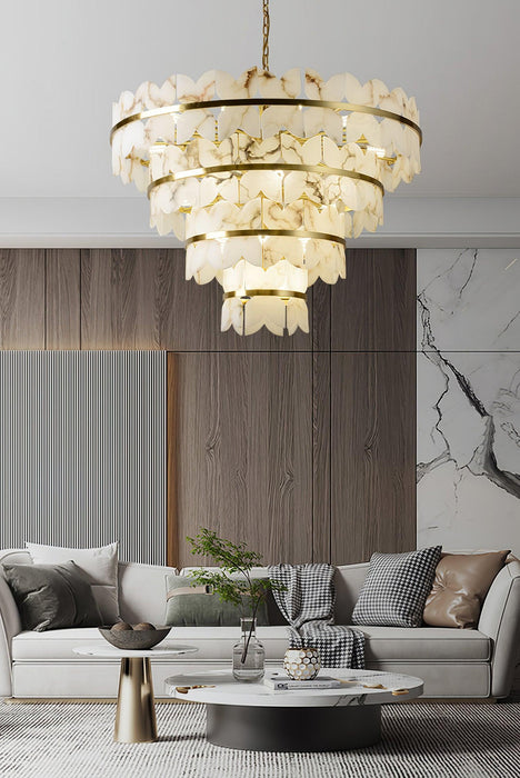 Alabaster Cloudscape Chandelier - DWHOME