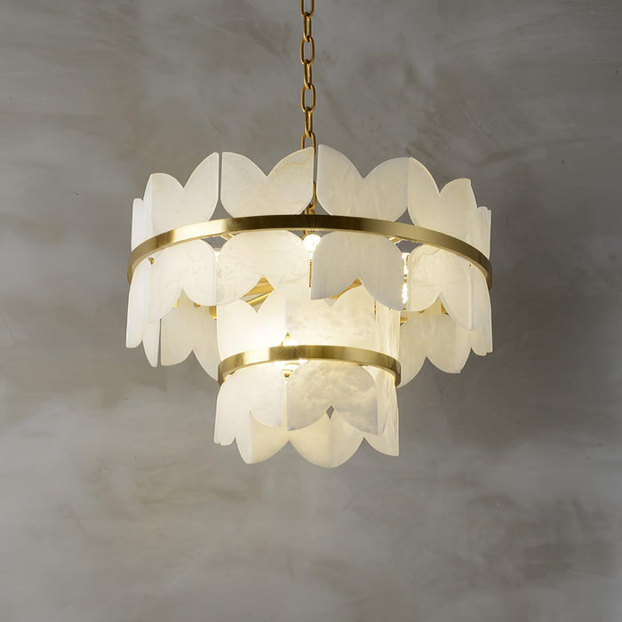 Alabaster Cloudscape Chandelier - DWHOME