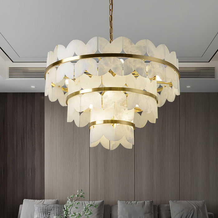 Alabaster Cloudscape Chandelier - DWHOME