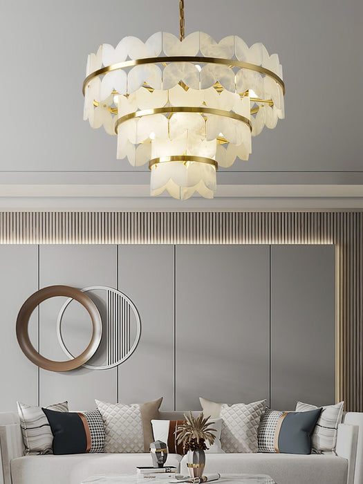 Alabaster Cloudscape Chandelier - DWHOME