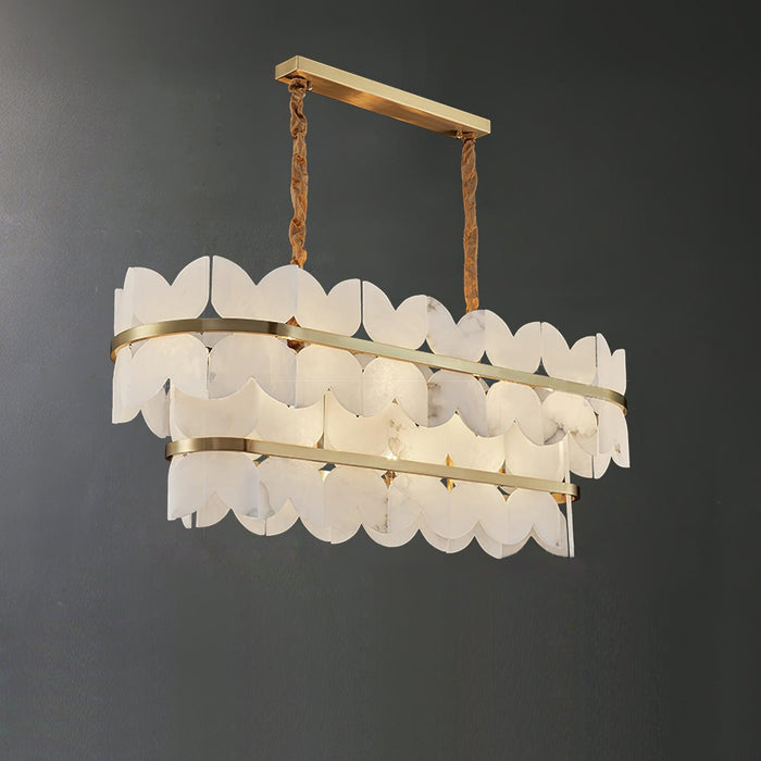 Alabaster Cloudscape Chandelier - DWHOME