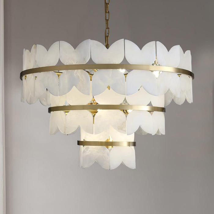 Alabaster Cloudscape Chandelier - DWHOME