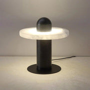 Alabaster Comet Table Lamp-DWHOME