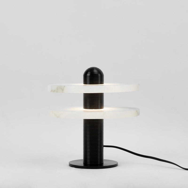 Alabaster Comet Table Lamp-DWHOME
