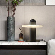Alabaster Comet Table Lamp-DWHOME