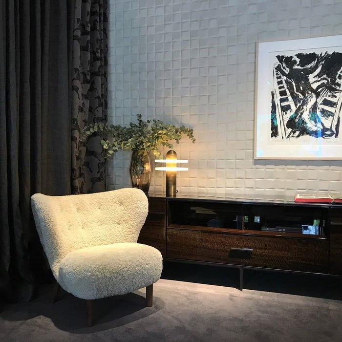 Alabaster Comet Table Lamp-DWHOME