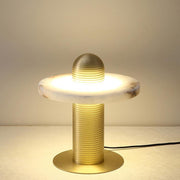 Alabaster Comet Table Lamp-DWHOME