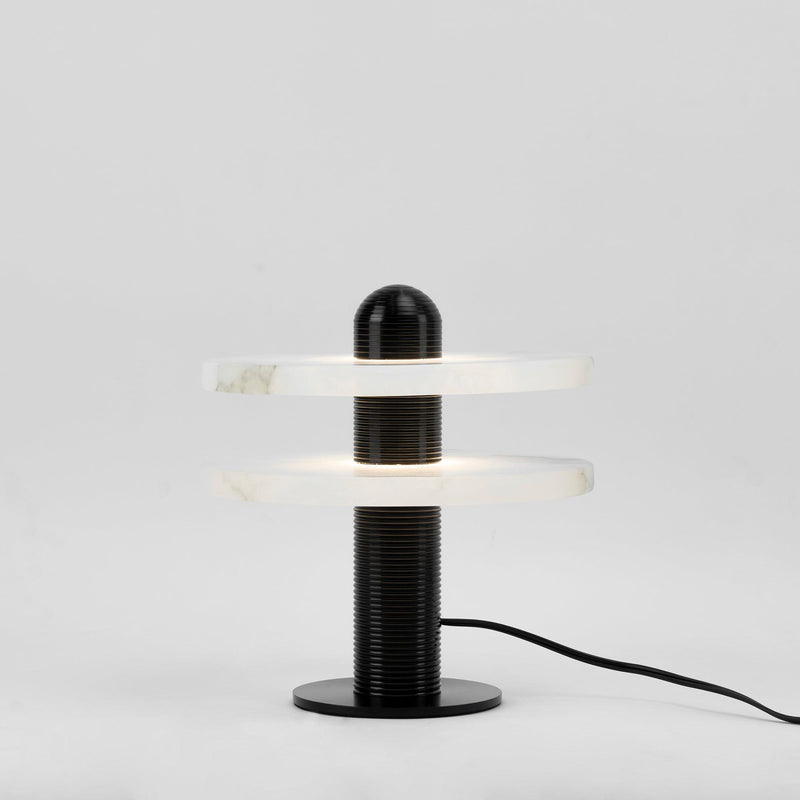 Alabaster Comet Table Lamp-DWHOME