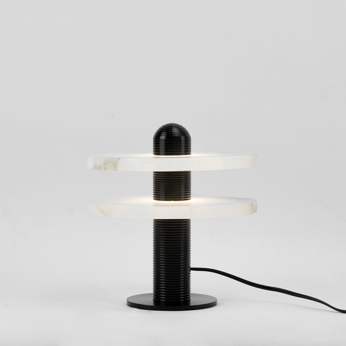 Alabaster Comet Table Lamp-DWHOME