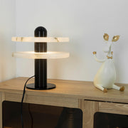 Alabaster Comet Table Lamp-DWHOME