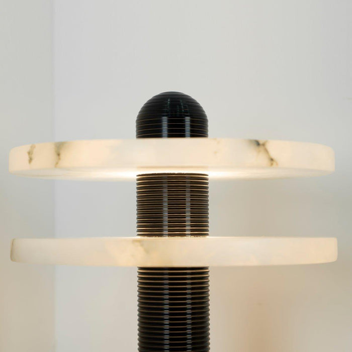Alabaster Comet Table Lamp-DWHOME
