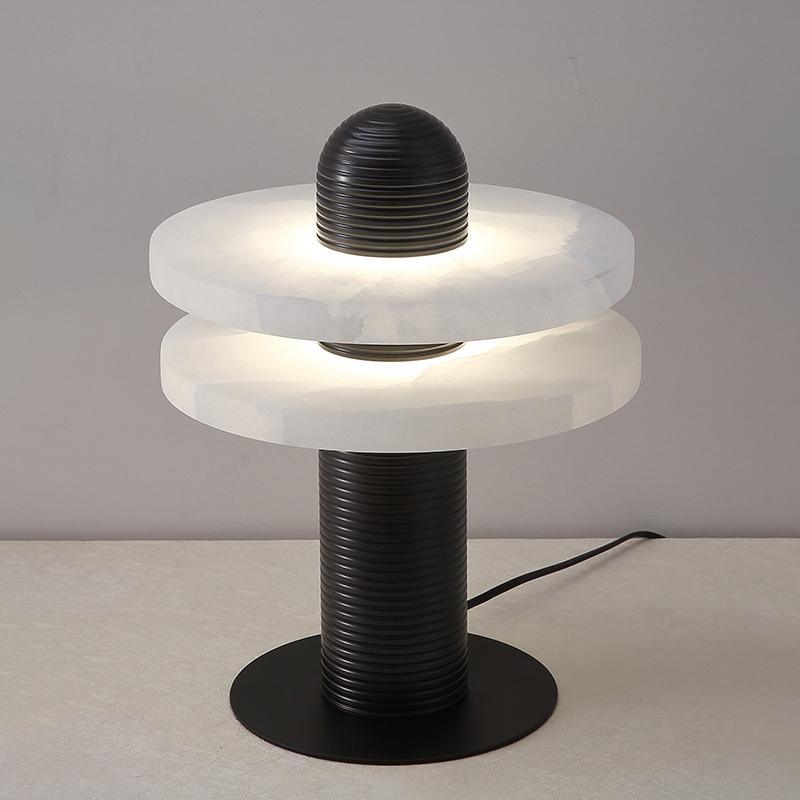 Alabaster Comet Table Lamp-DWHOME