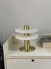 Alabaster Comet Table Lamp-DWHOME