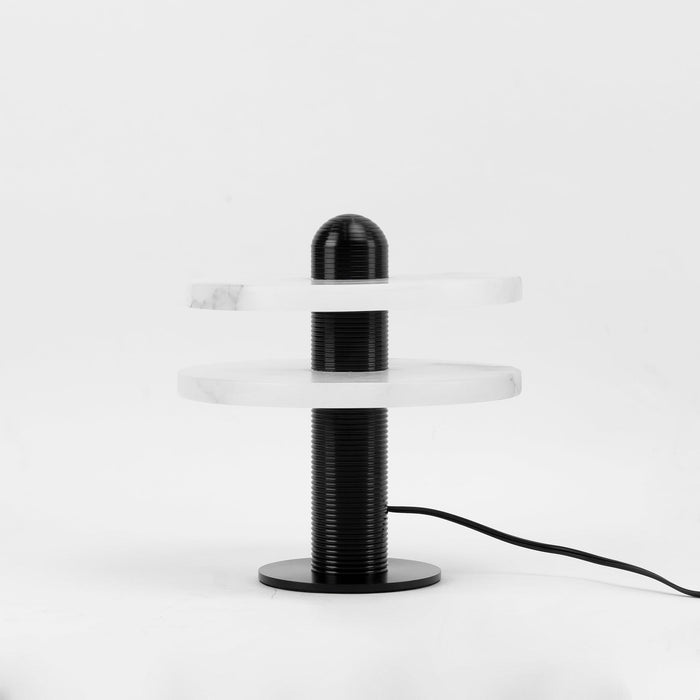 Alabaster Comet Table Lamp-DWHOME