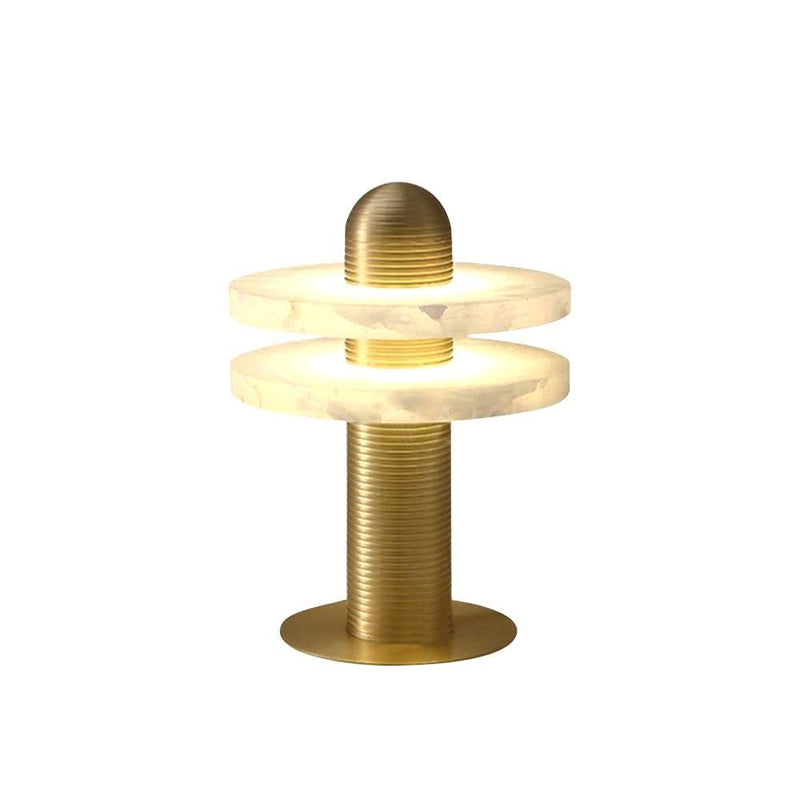 Alabaster Comet Table Lamp-DWHOME
