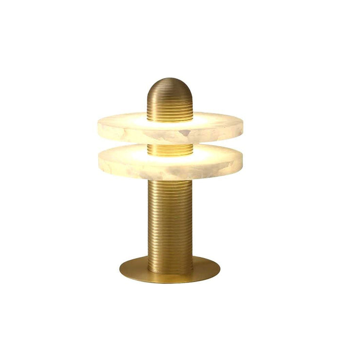 Alabaster Comet Table Lamp-DWHOME