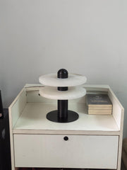 Alabaster Comet Table Lamp-DWHOME