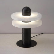 Alabaster Comet Table Lamp-DWHOME