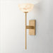 Alabaster Cup Wall Lamp-DWHOME