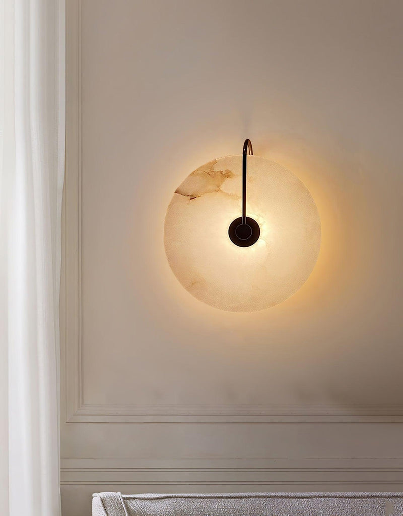 Alabaster LED Wall Lamp-DWHOME