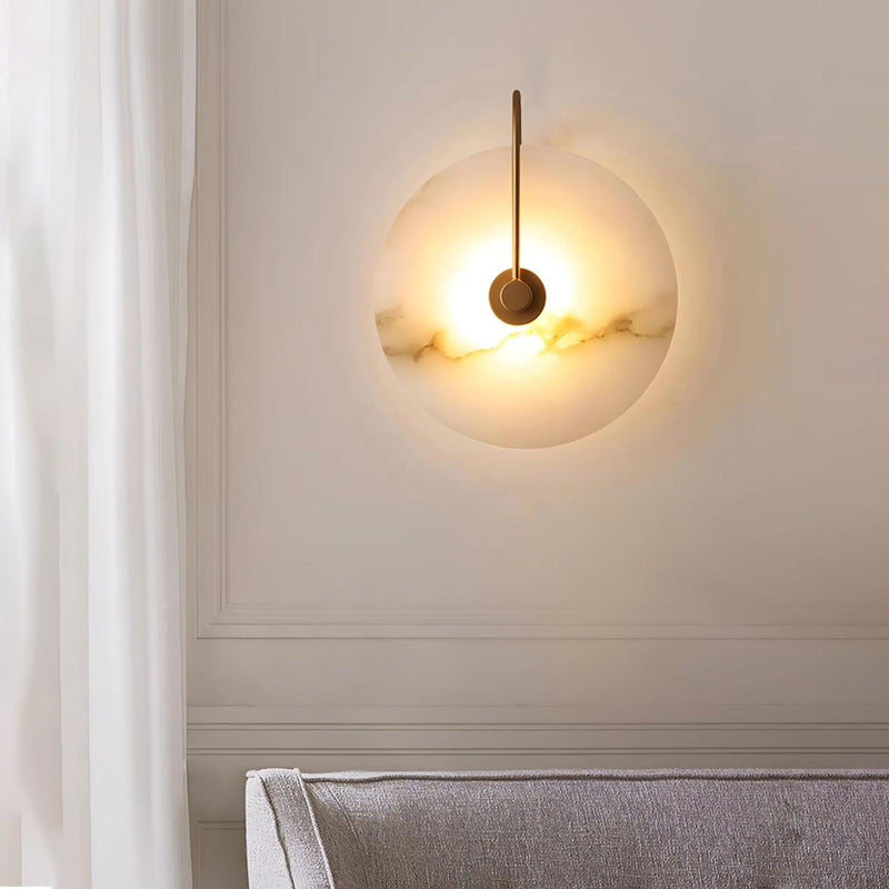 Alabaster LED Wall Lamp-DWHOME