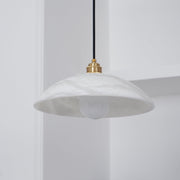 Alabaster Dome Pendant Lamp-DWHOME
