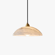 Alabaster Dome Pendant Lamp-DWHOME