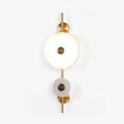 Alabaster Eclipse Wall Light-DWHOME