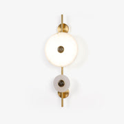 Alabaster Eclipse Wall Light-DWHOME