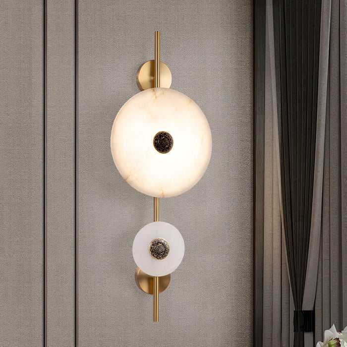 Alabaster Eclipse Wall Light - DWHOME