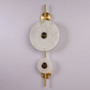 Alabaster Eclipse Wall Light-DWHOME
