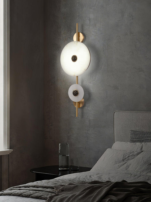 Alabaster Eclipse Wall Light - DWHOME