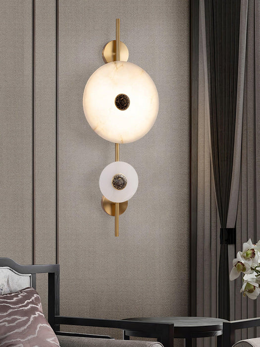 Alabaster Eclipse Wall Light - DWHOME