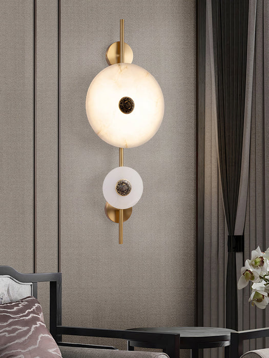 Alabaster Eclipse Wall Light - Vakkerlight