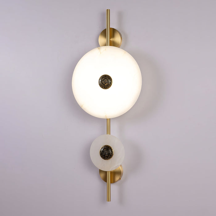 Alabaster Eclipse Wall Light - Vakkerlight