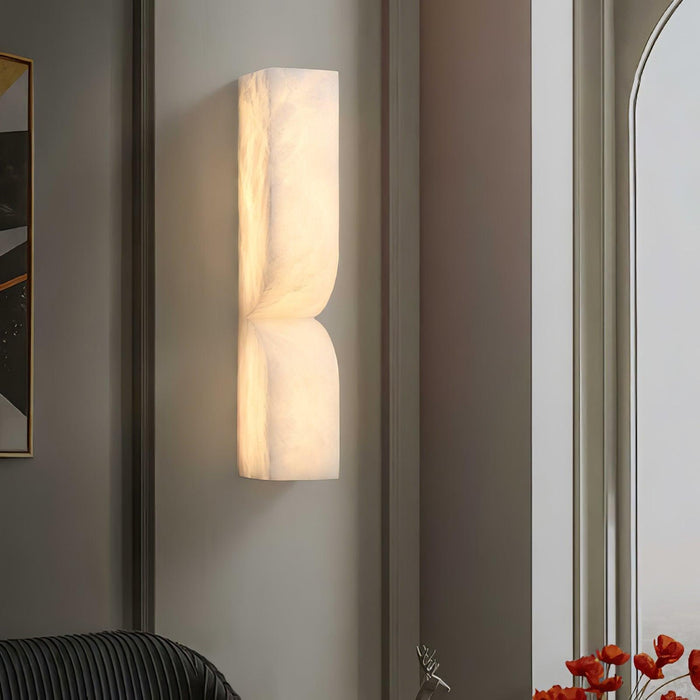 Alabaster Essence Wall Sconce-DWHOME