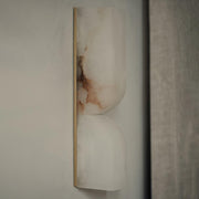 Alabaster Essence Plug-in Wall Sconce-DWHOME