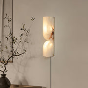 Alabaster Essence Plug-in Wall Sconce-DWHOME